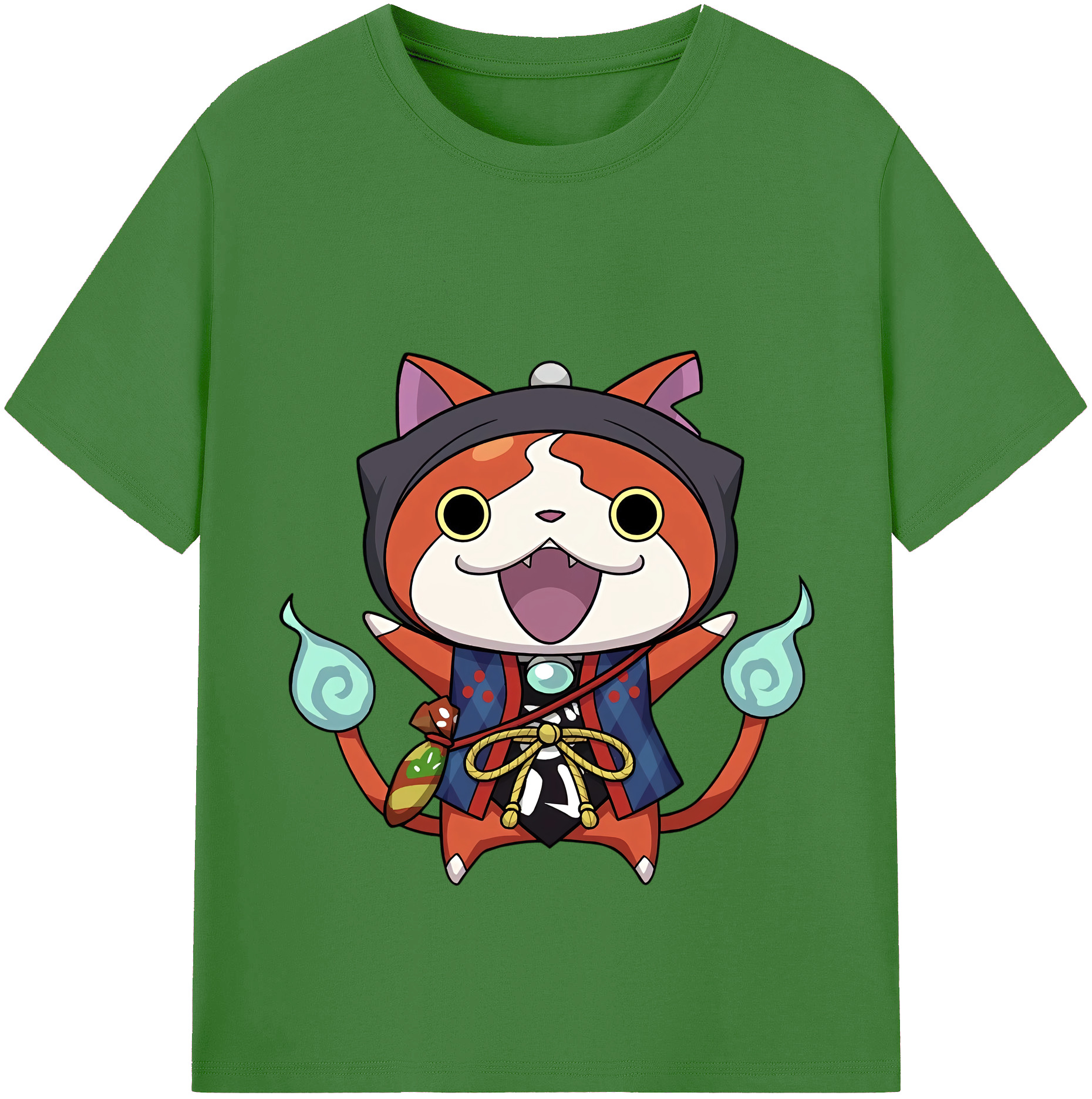 （画像用） 妖怪ウォッチ Yo-kai Watch レディースカジュアルプリントTシャツ（綿100％）